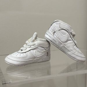 Nike Kids All-White Sneakers
